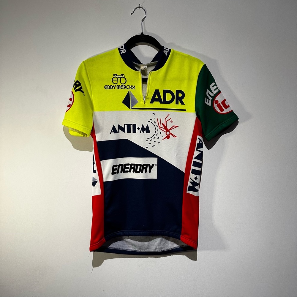 Vintage Men's Italian Cycling Shirt - L